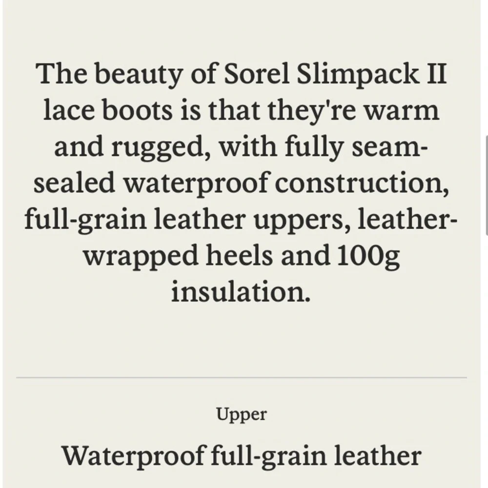 SOREL Slimpack II Boot - Picture 6 of 8